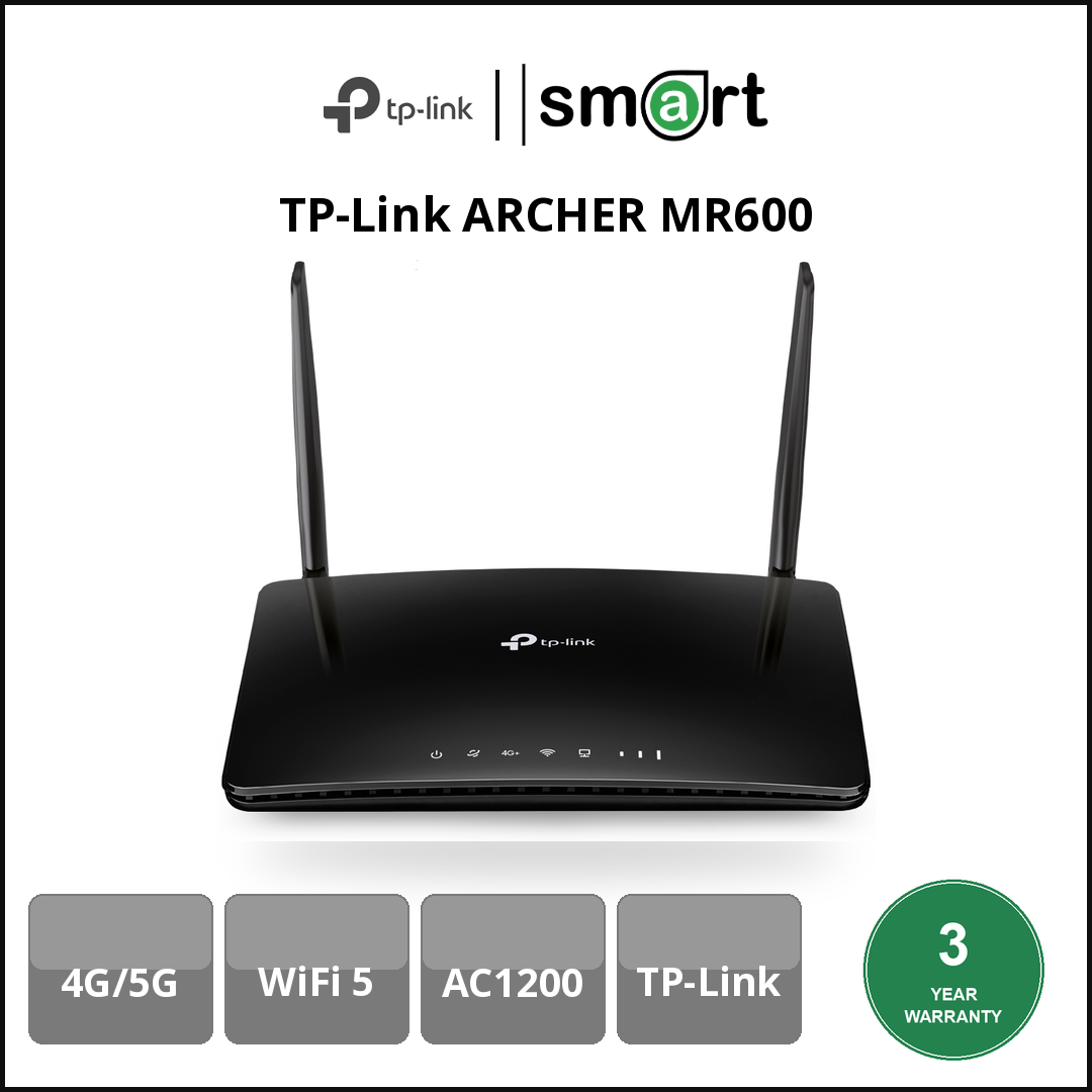 TP-Link ARCHER MR600 - AC1200 Dual Band 4G+ CAT6 Gigabit Router