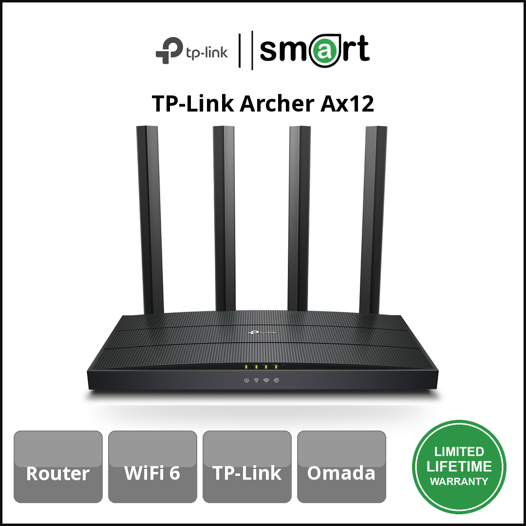 TP-Link Archer Ax12 - AX1500 Dual-Band Wi-Fi 6 Router