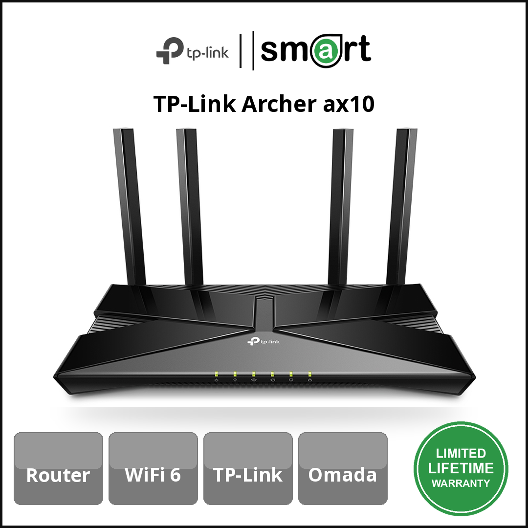 TP-Link Archer ax10 - AX1500 Dual-Band Wirelss gigabit Router