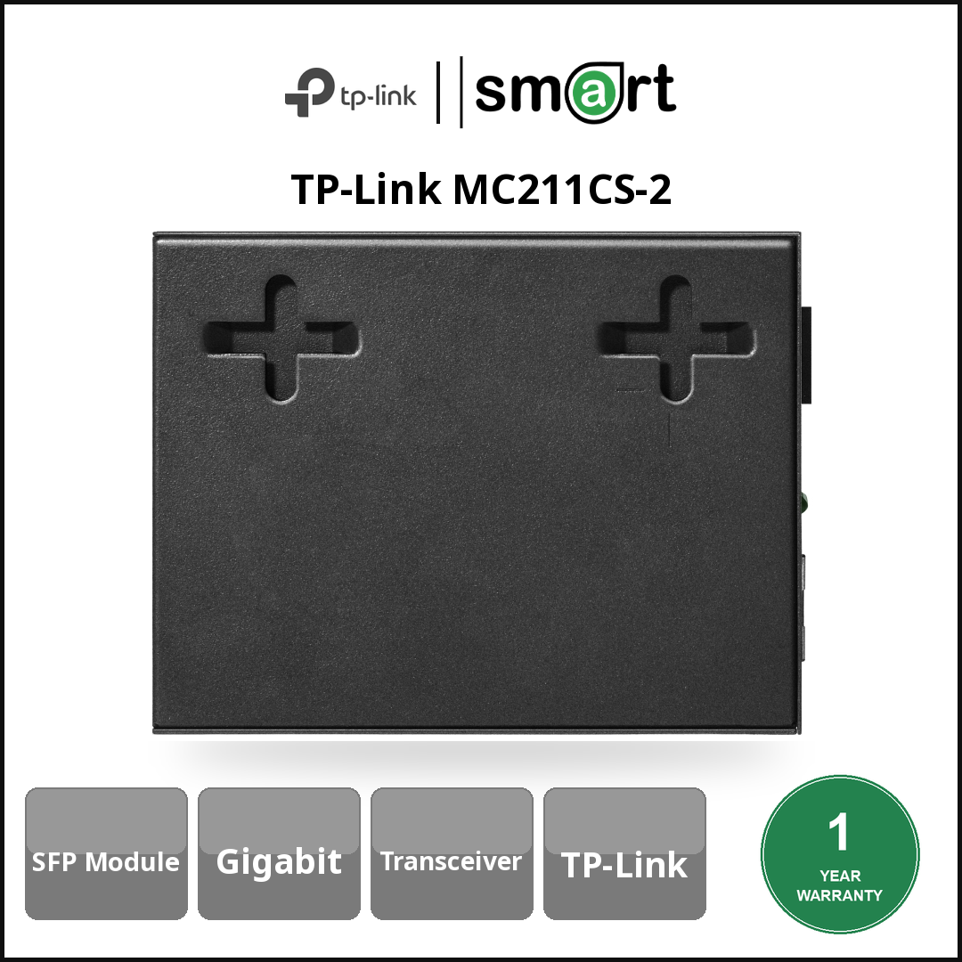TP-Link MC211CS-2 - MC211CS-2 Gigabit WDM Media Converter