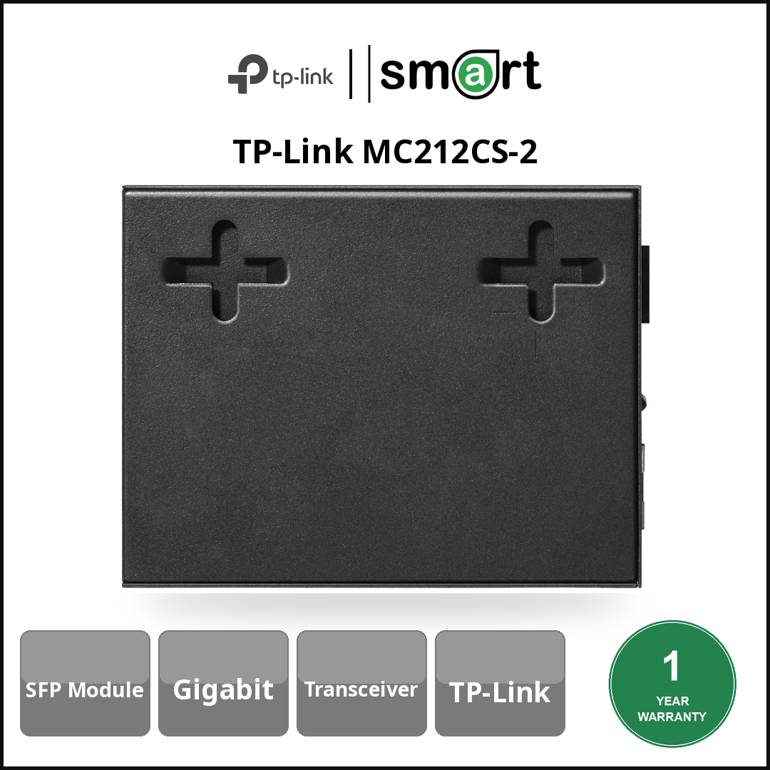 TP-Link MC212CS-2 - MC212CS-2 Gigabit WDM Media Converter