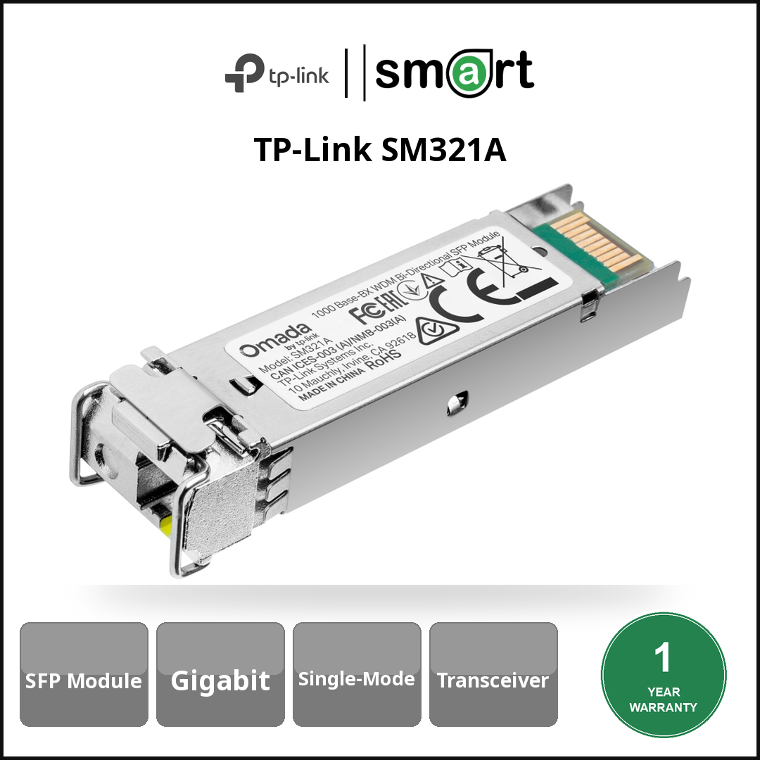 TP-Link SM321A - Gb Single-Mode WDM Bi-Direct SFP Module