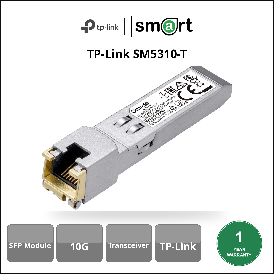 TP-Link SM5310-T - 10GBASE-T RJ45 SFP+ Module