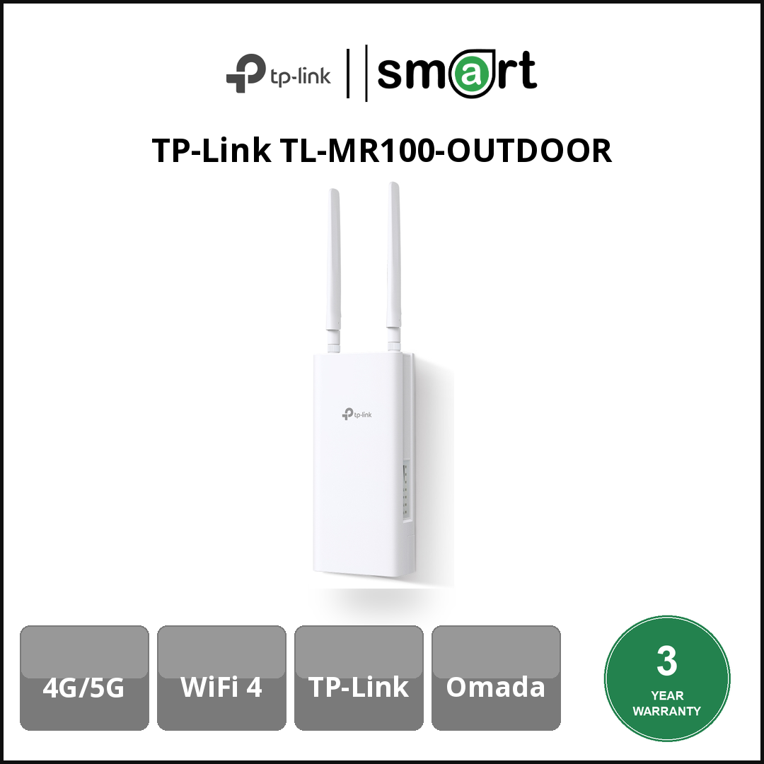 TP-Link TL-MR100-OUTDOOR - MR100-Outdoor WiFi router 300mb WiFi4